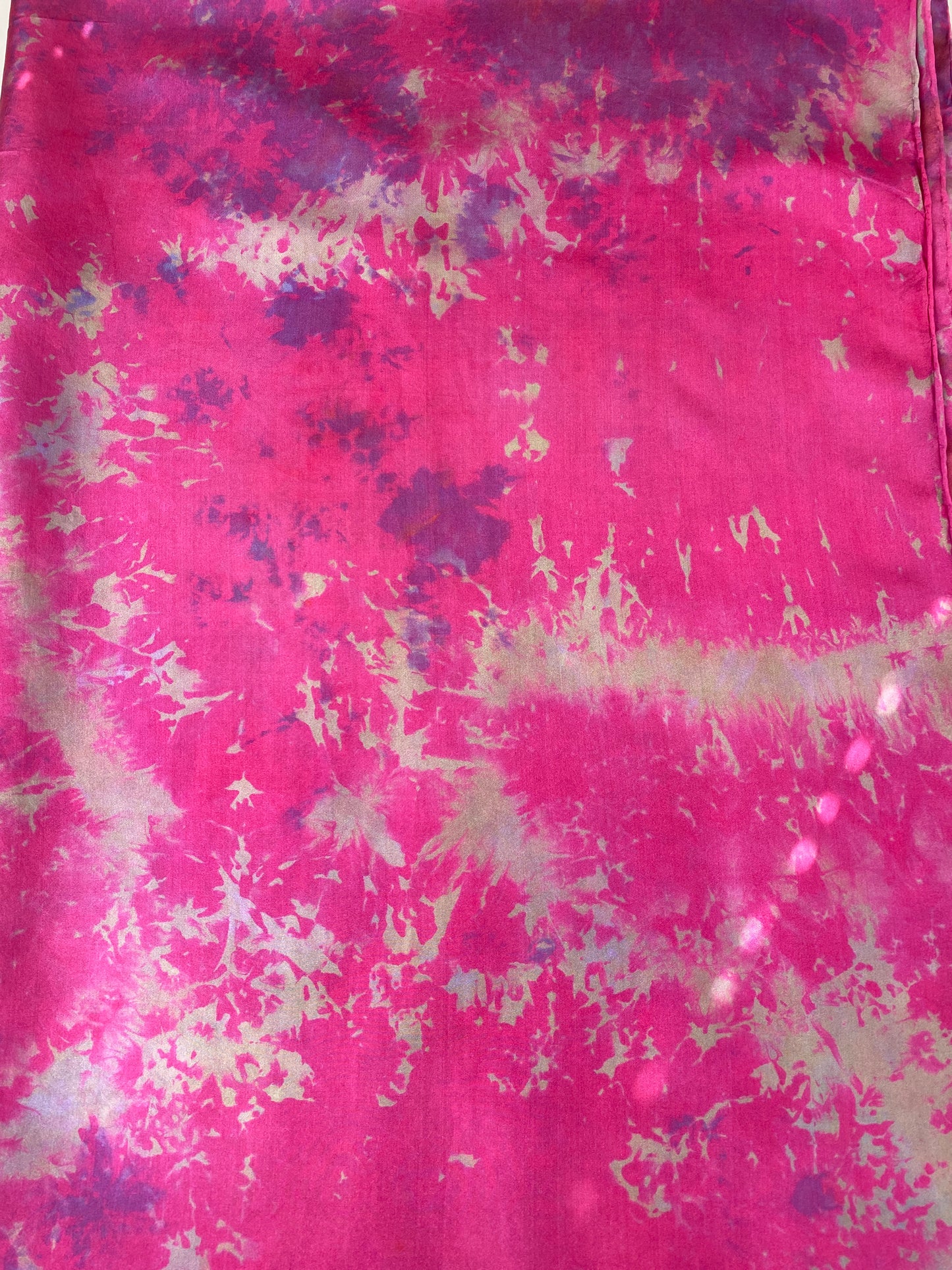 Grace for today and hope for tomorrow 8mm 35" x 108" Hand-Dyed Worship Silk (Copy)