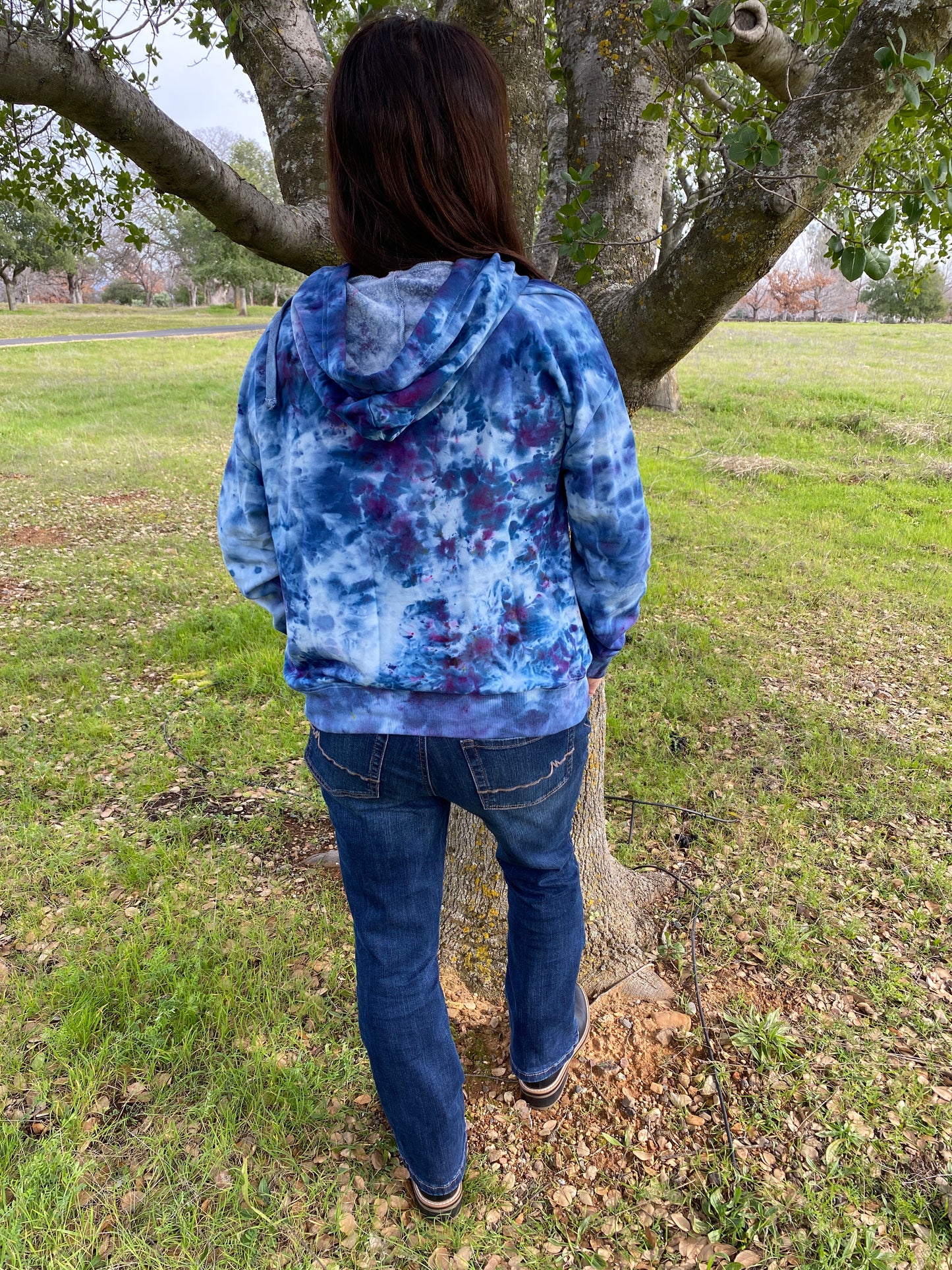 Proverbs 31 Woman-Womens Hand-Dyed Hoodie Sweatshirt