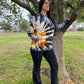 Heavens Starburst Womens Hand-Dyed Sweatshirt