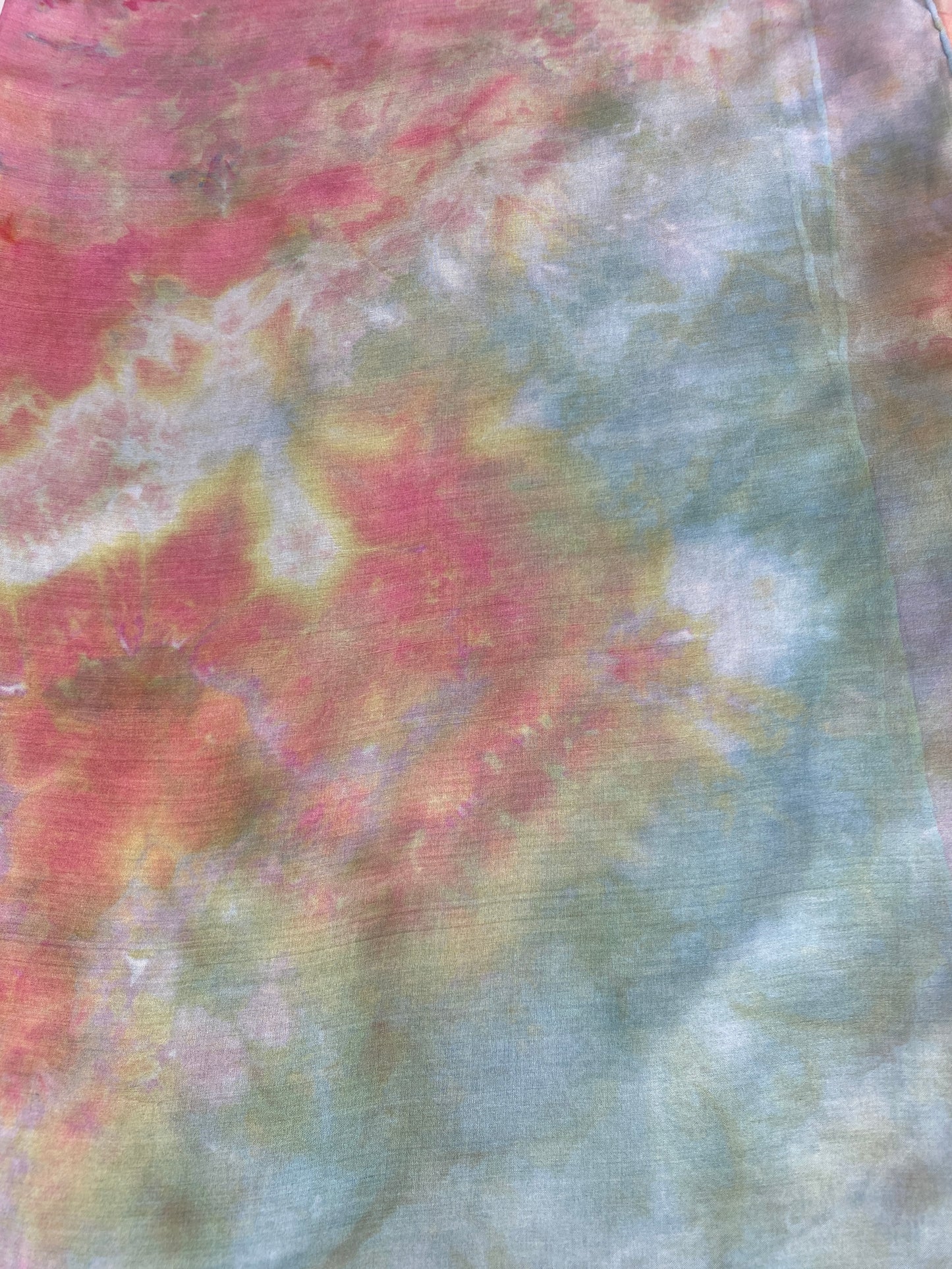 Run Into The Heart Of God- 5mm 45" x 108" Hand-Dyed Worship Silk